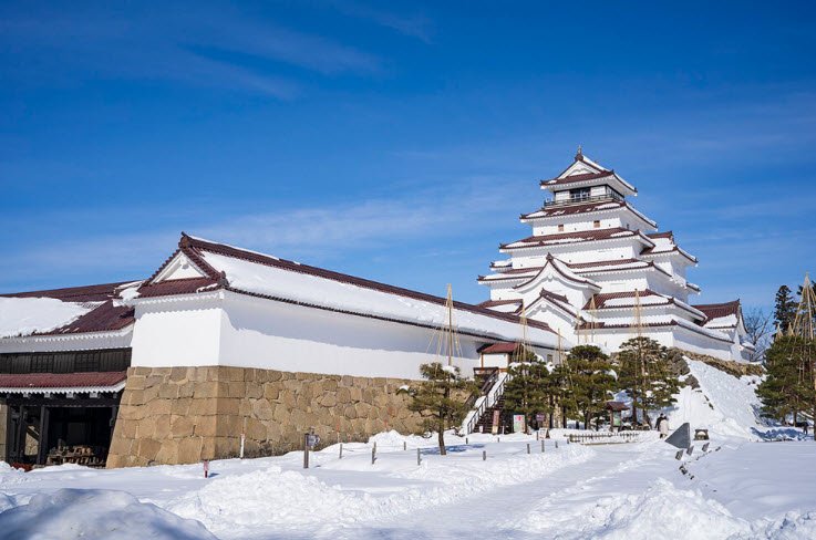 Tsurugajo Castle, Japan